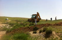 ابناء الحركة الاسلامية في اللد يمدون خط مياه إلى قرية سعوة بالنقب 